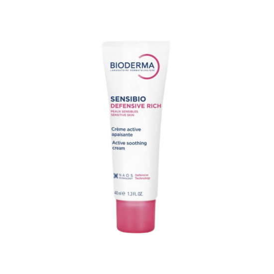 BIODERMA SENSIBIO DEFENSIVE RICH NYUGTATÓ KRÉM - 40 ML BIODERMA SENSIBIO DEFENSIVE RICH NYUGTATÓ KRÉM - 40 ML